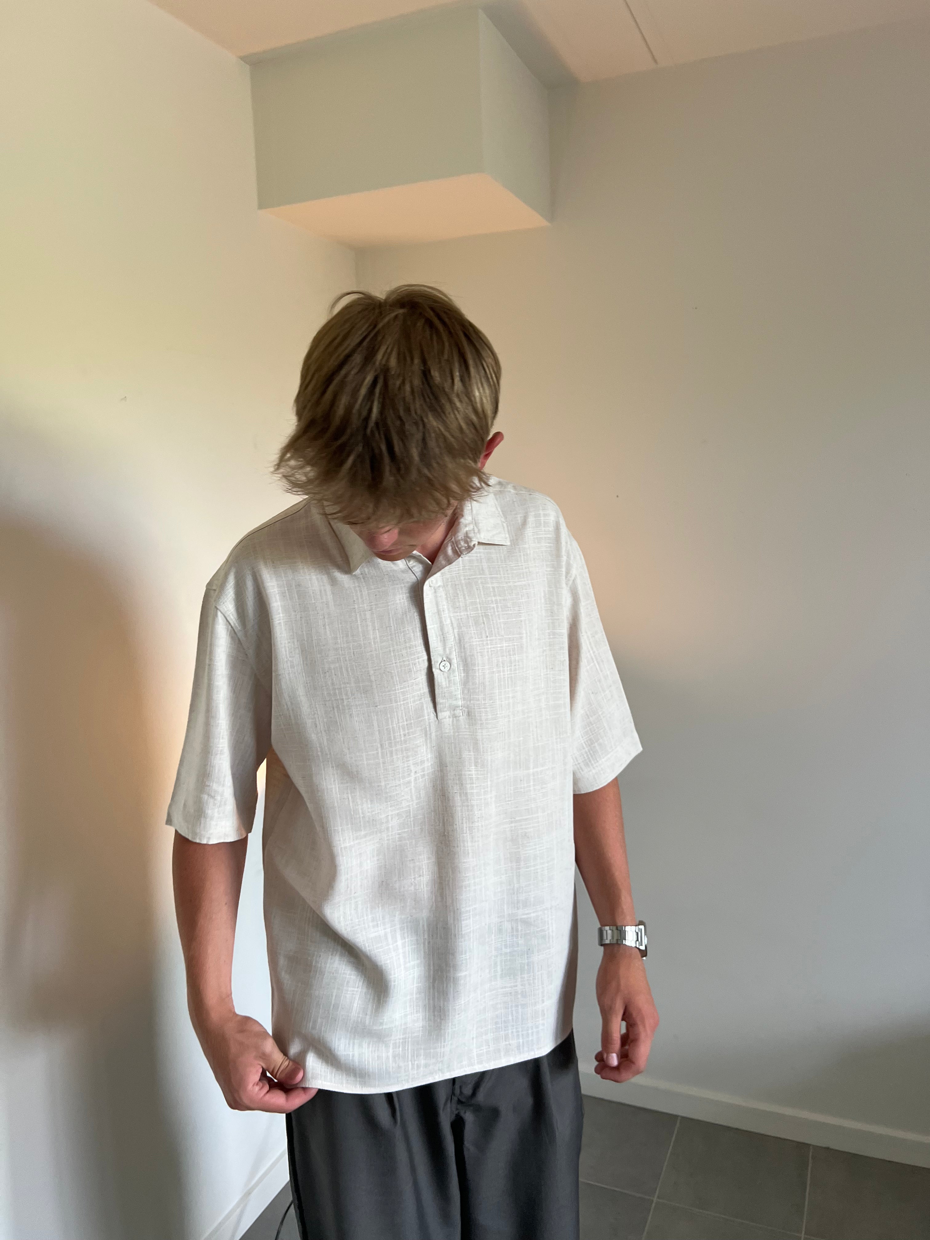 LINEN POLO