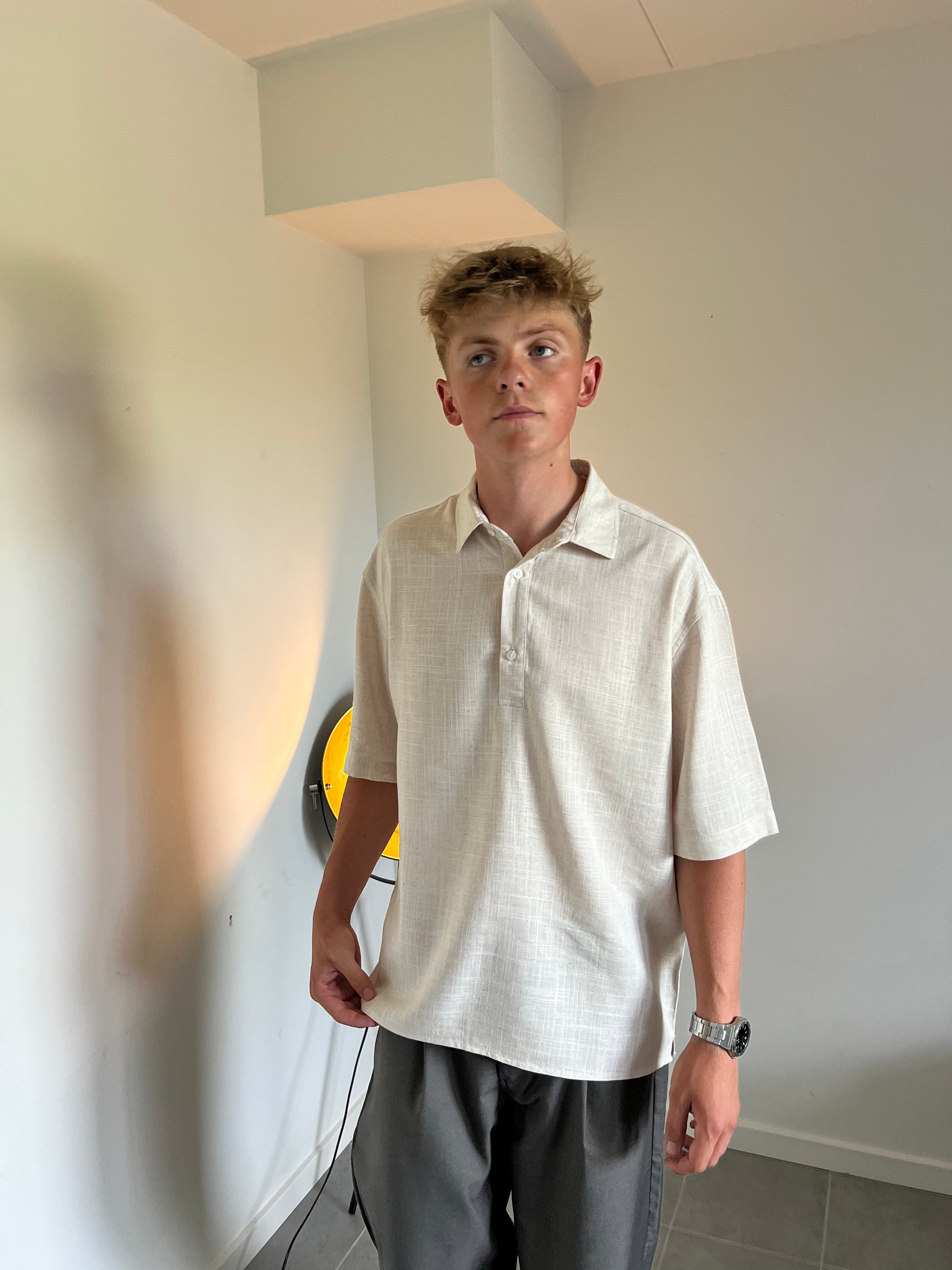LINEN POLO