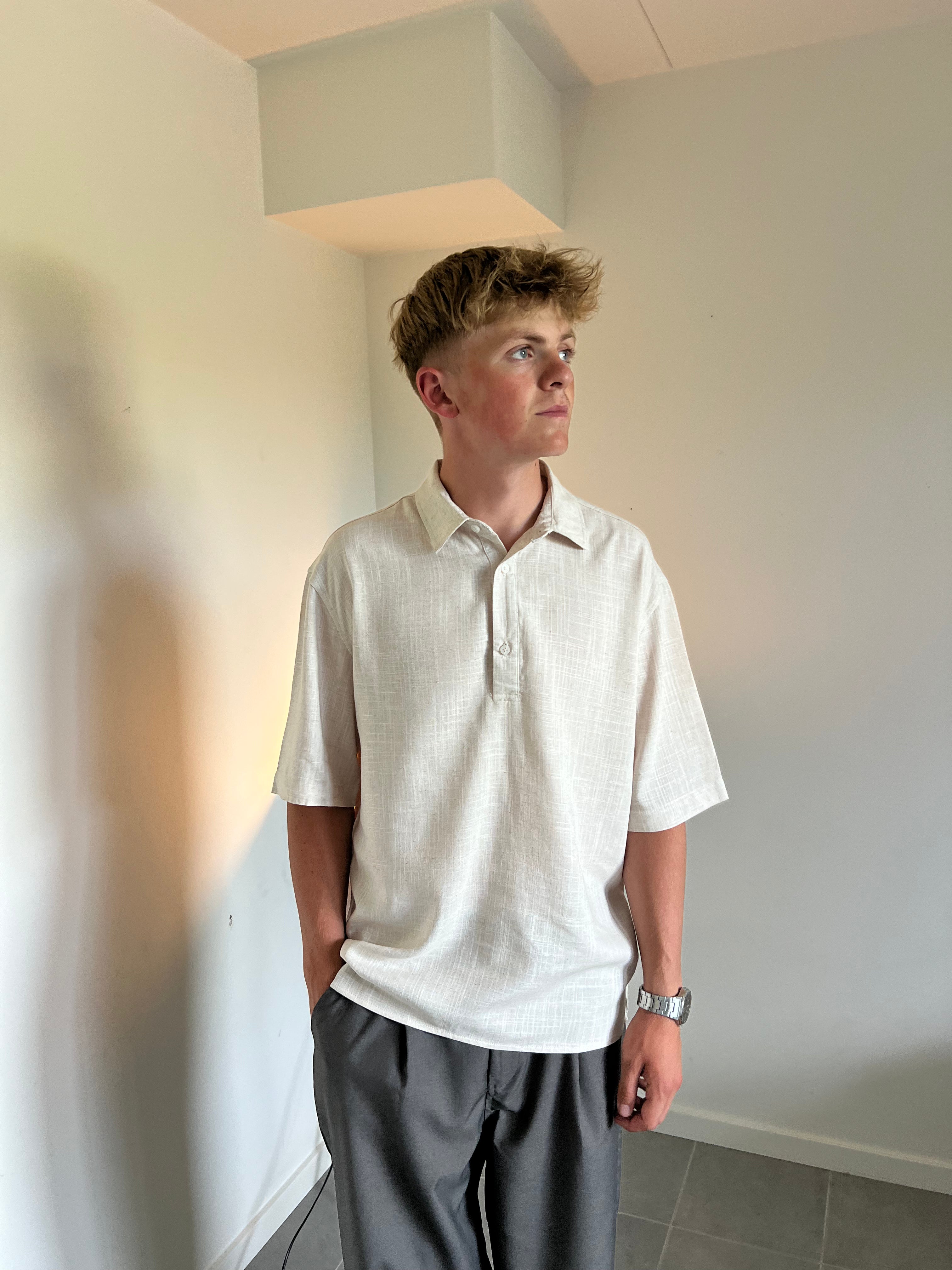 LINEN POLO