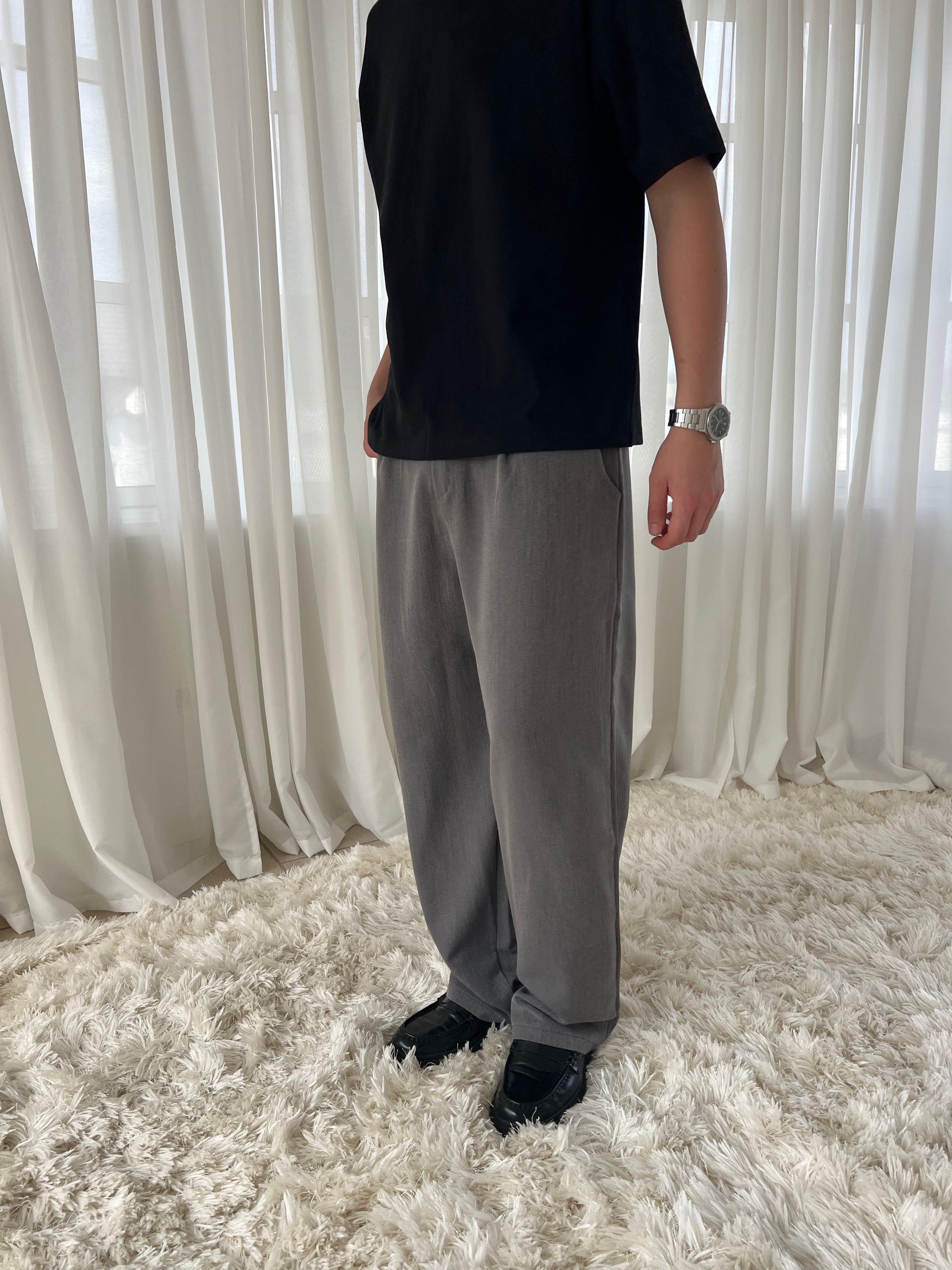 LOOSE SUIT PANTS