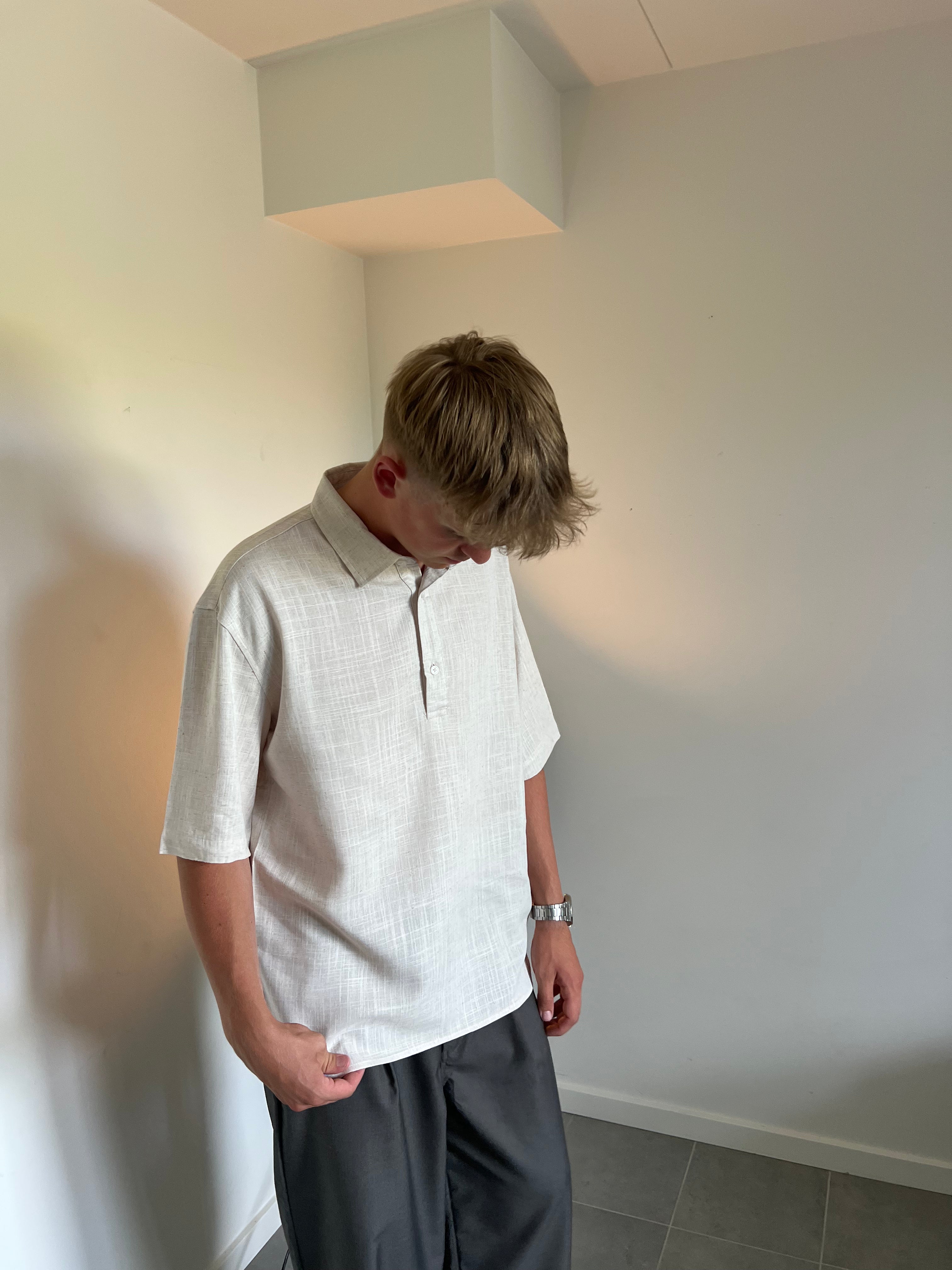 LINEN POLO