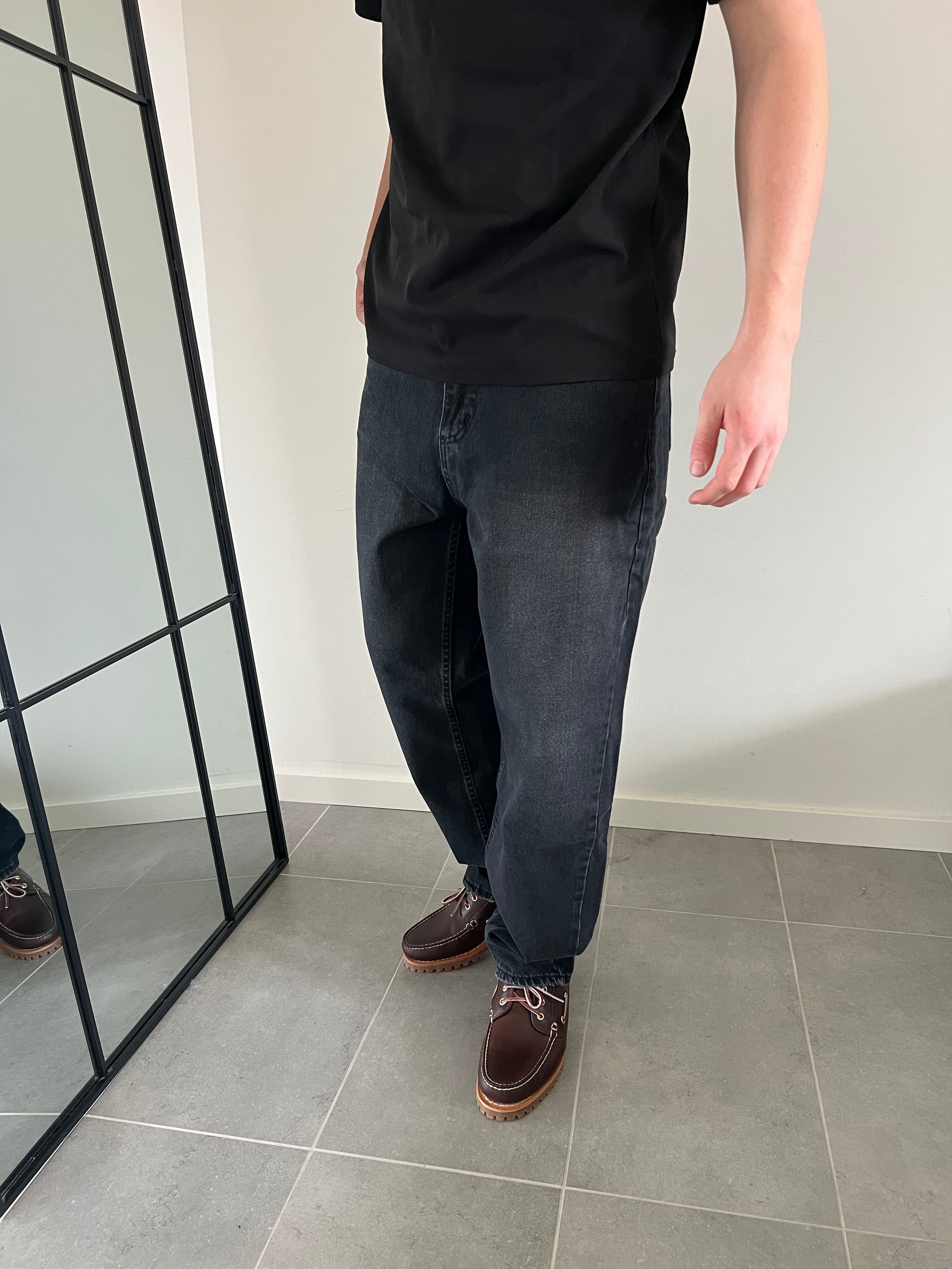STONE WASHED DENIM - SORT