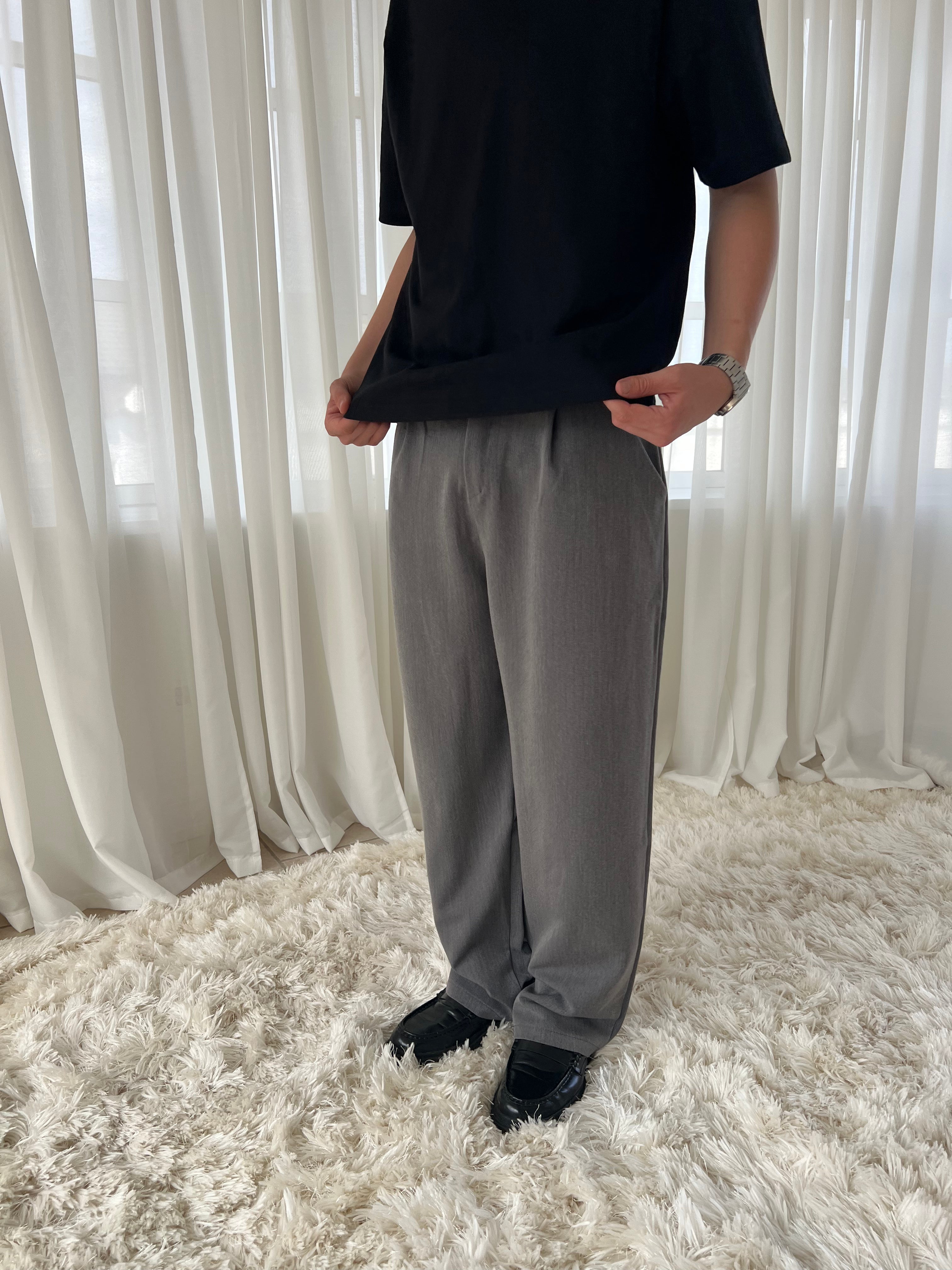 LOOSE SUIT PANTS