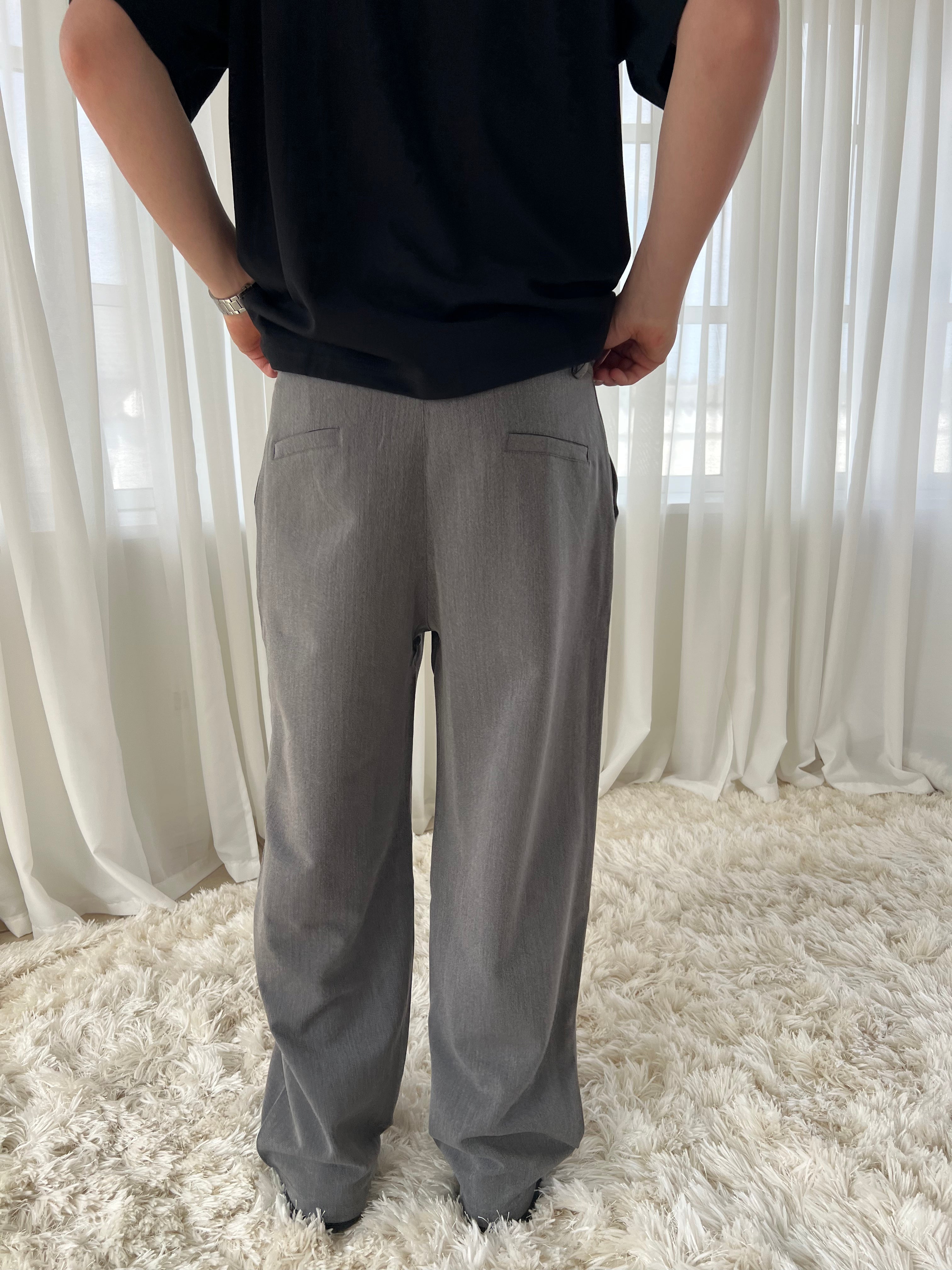 LOOSE SUIT PANTS