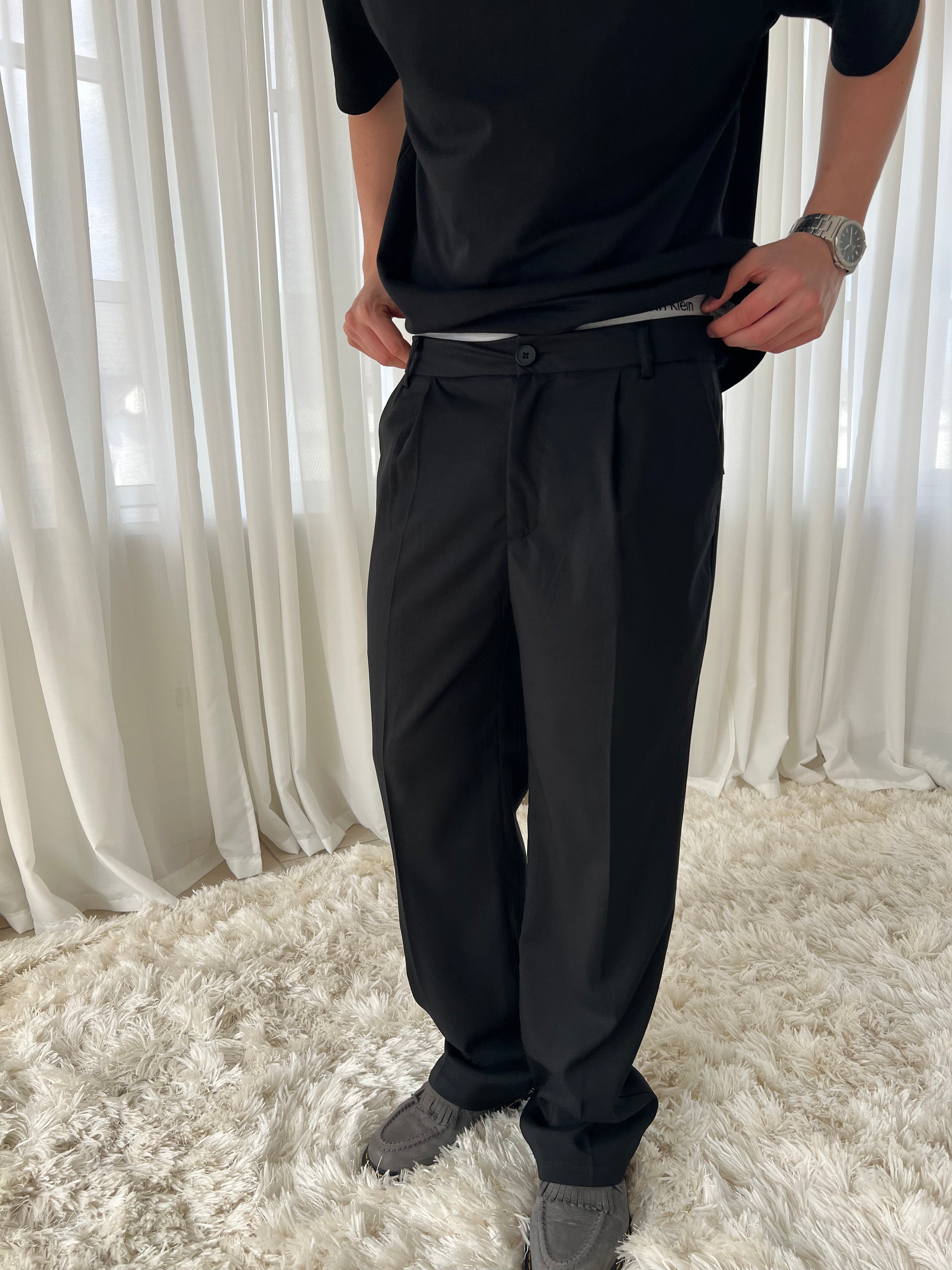 LOOSE SUIT PANTS