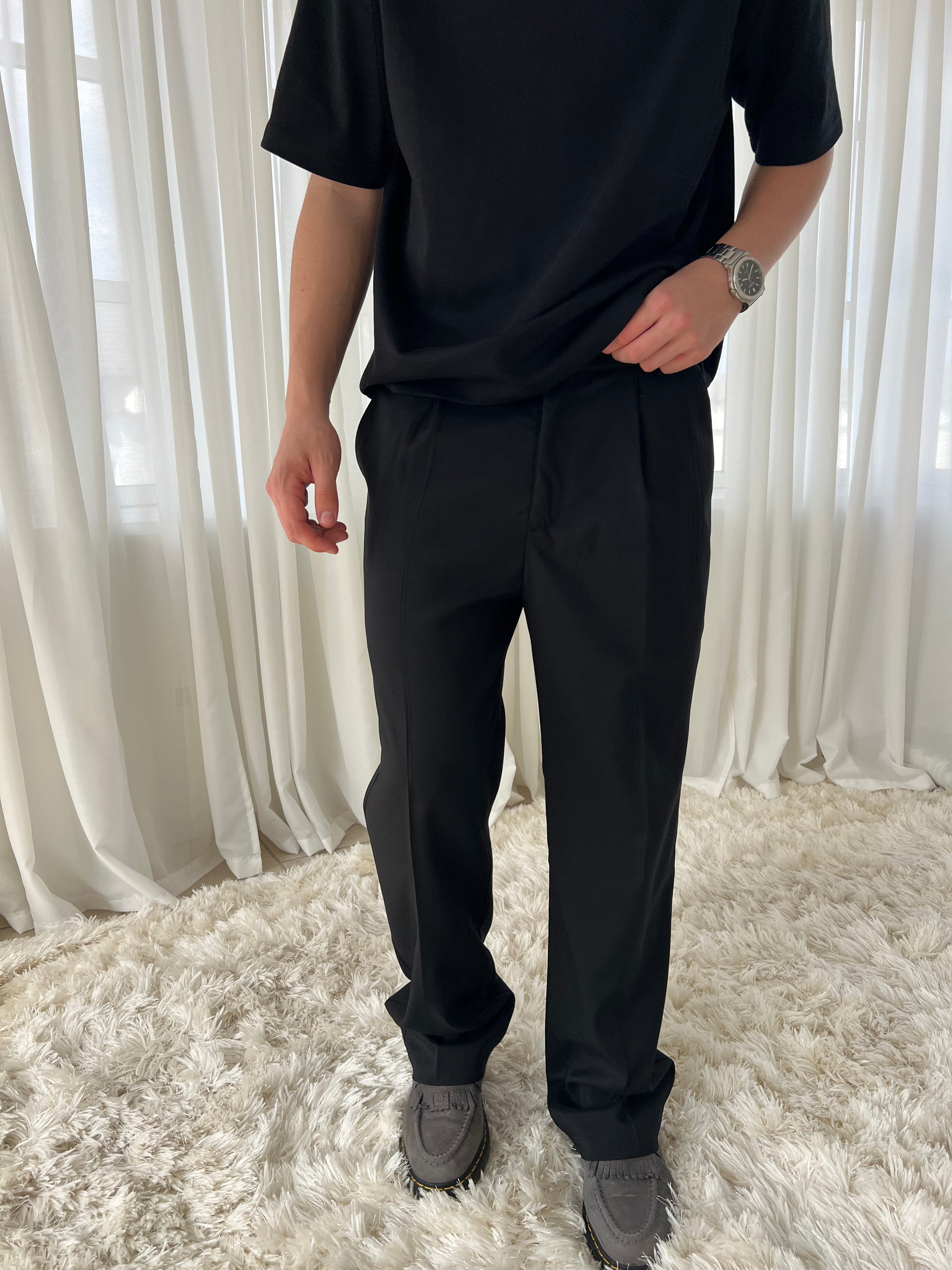 LOOSE SUIT PANTS