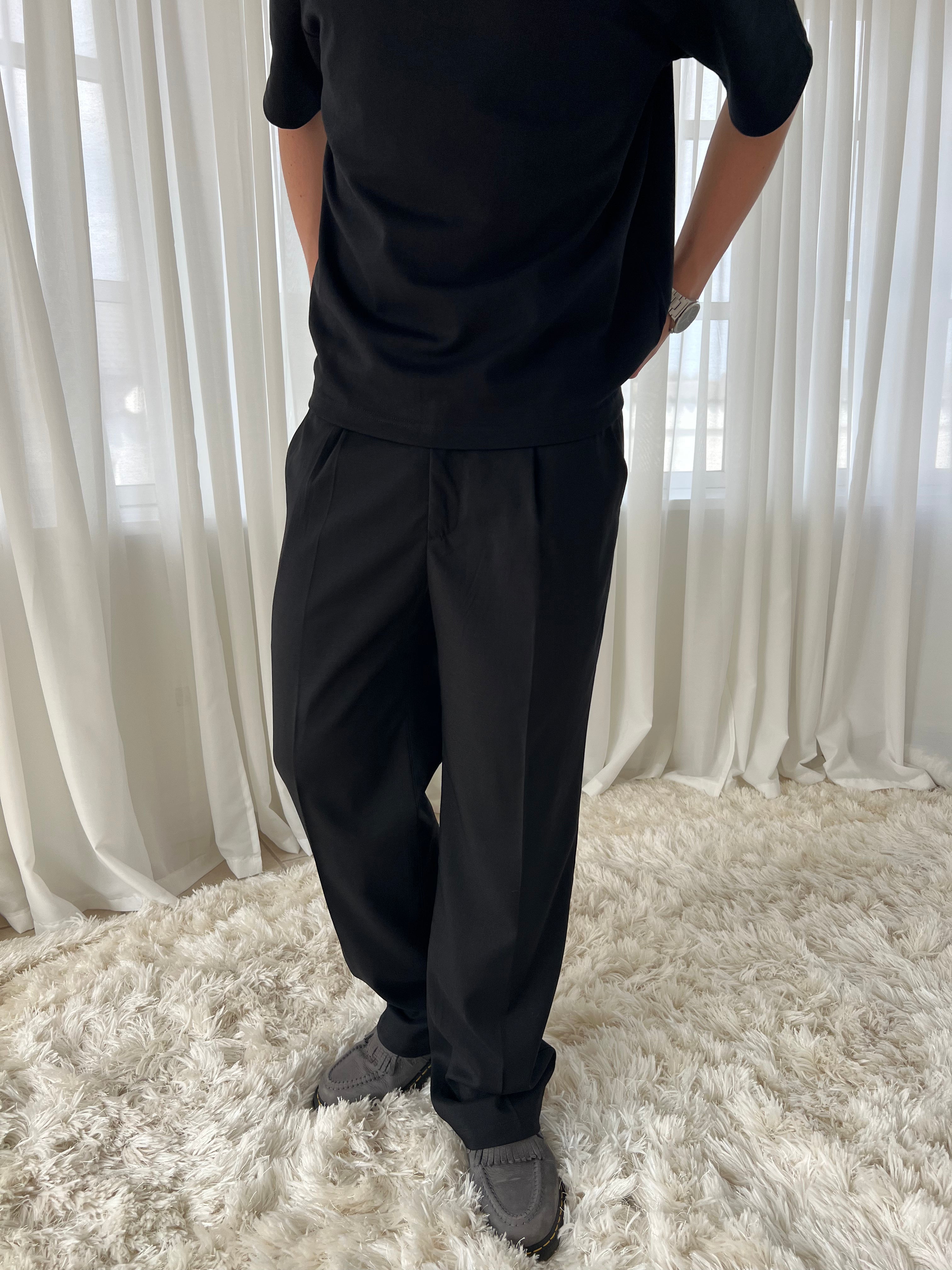 LOOSE SUIT PANTS
