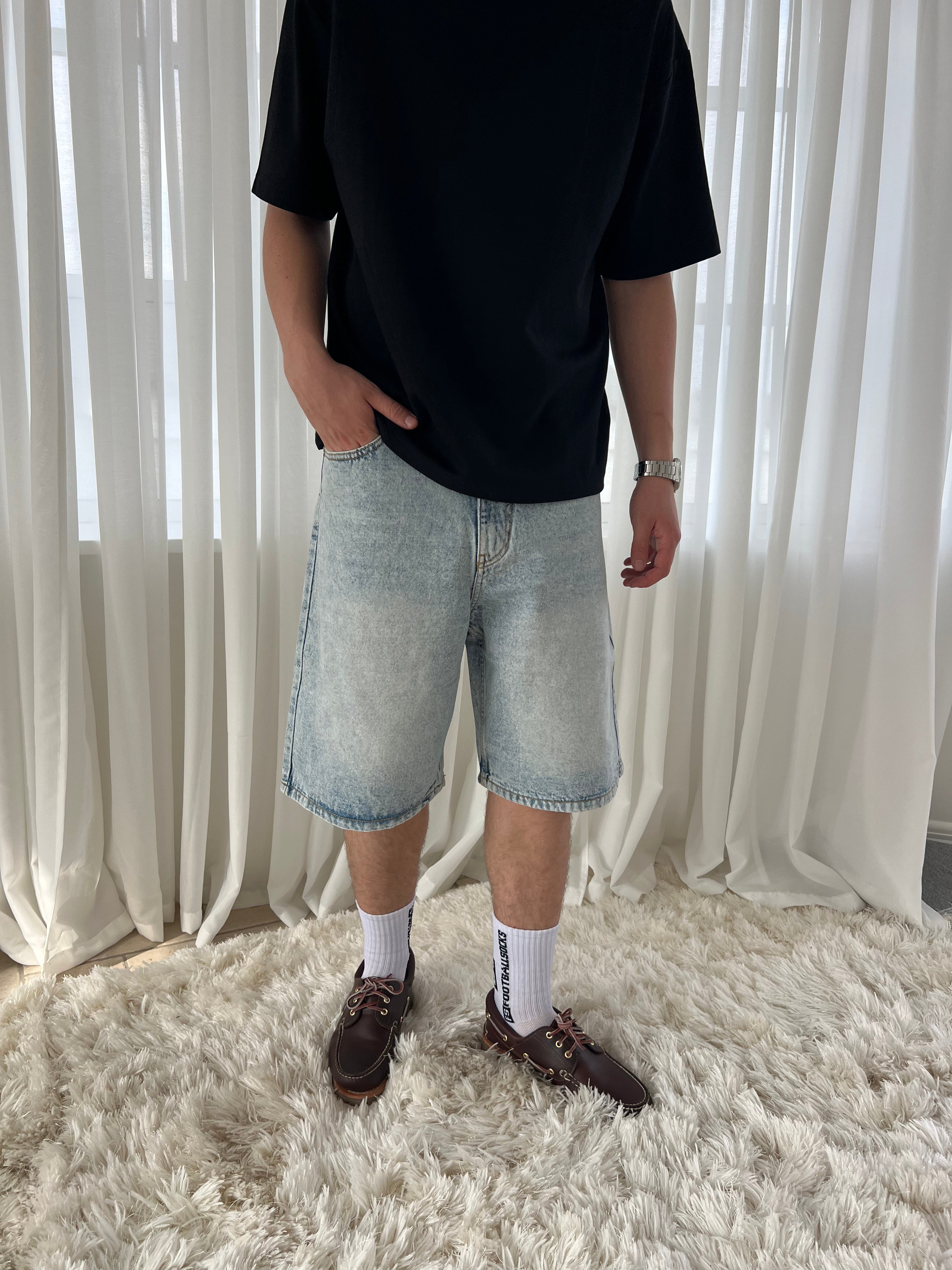 JORTS - LYSEBLÅ